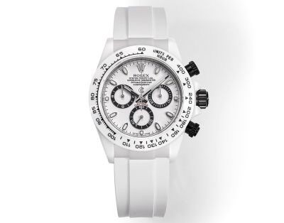 ROLEX Daytona 40*13.5MM Ceramics Bezel 7750 Movement White Watch